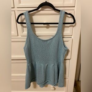 Peplum tank